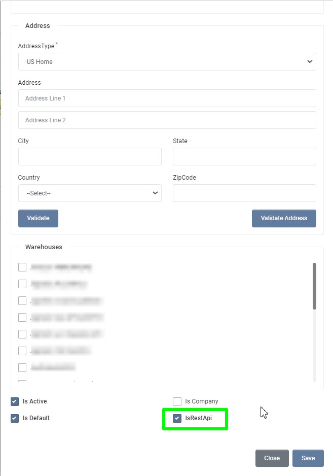 dhl rest shipping profile