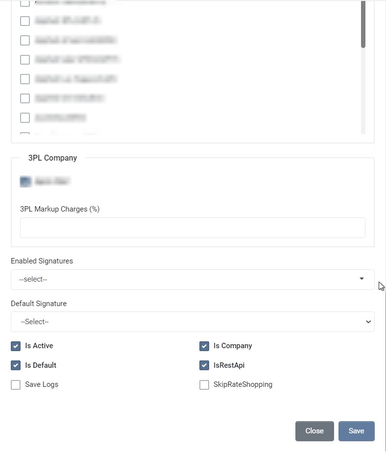 passport shipping profile